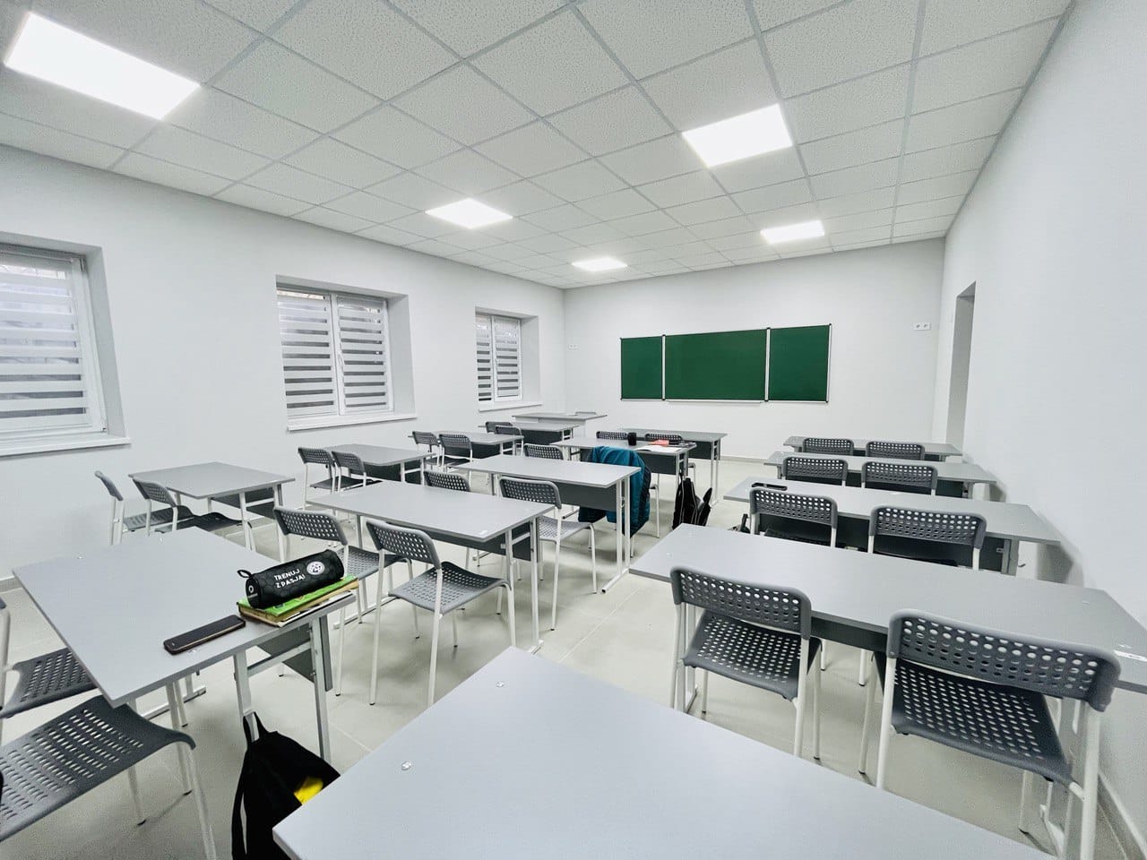 Renovated classrooms