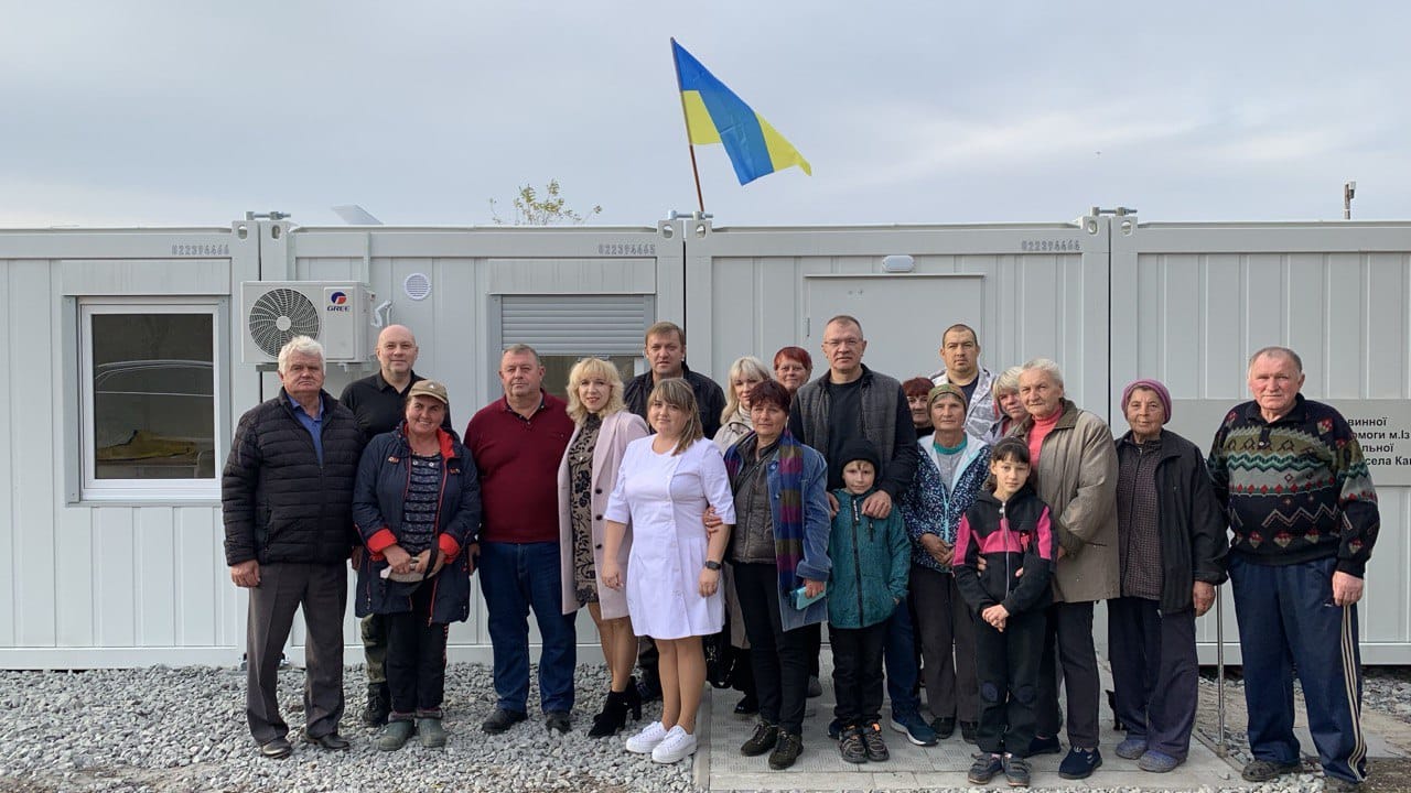 Opening of a module outpatient clinic in the village of Kamianka