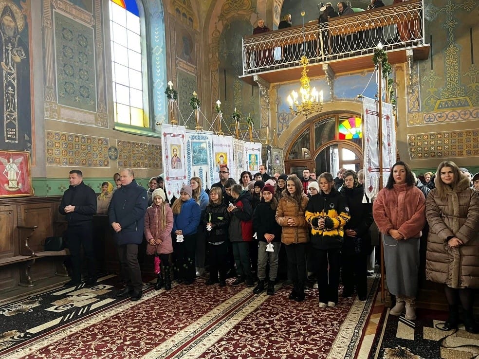 Memorial service for the Heroes of the Heavenly Hundred (“Angels of Memory”)