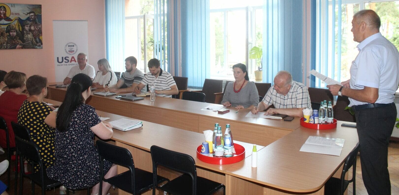 The team of the Zhytomyr regional office of the USAID HOVERLA project visited the Irshansk Territorial Community