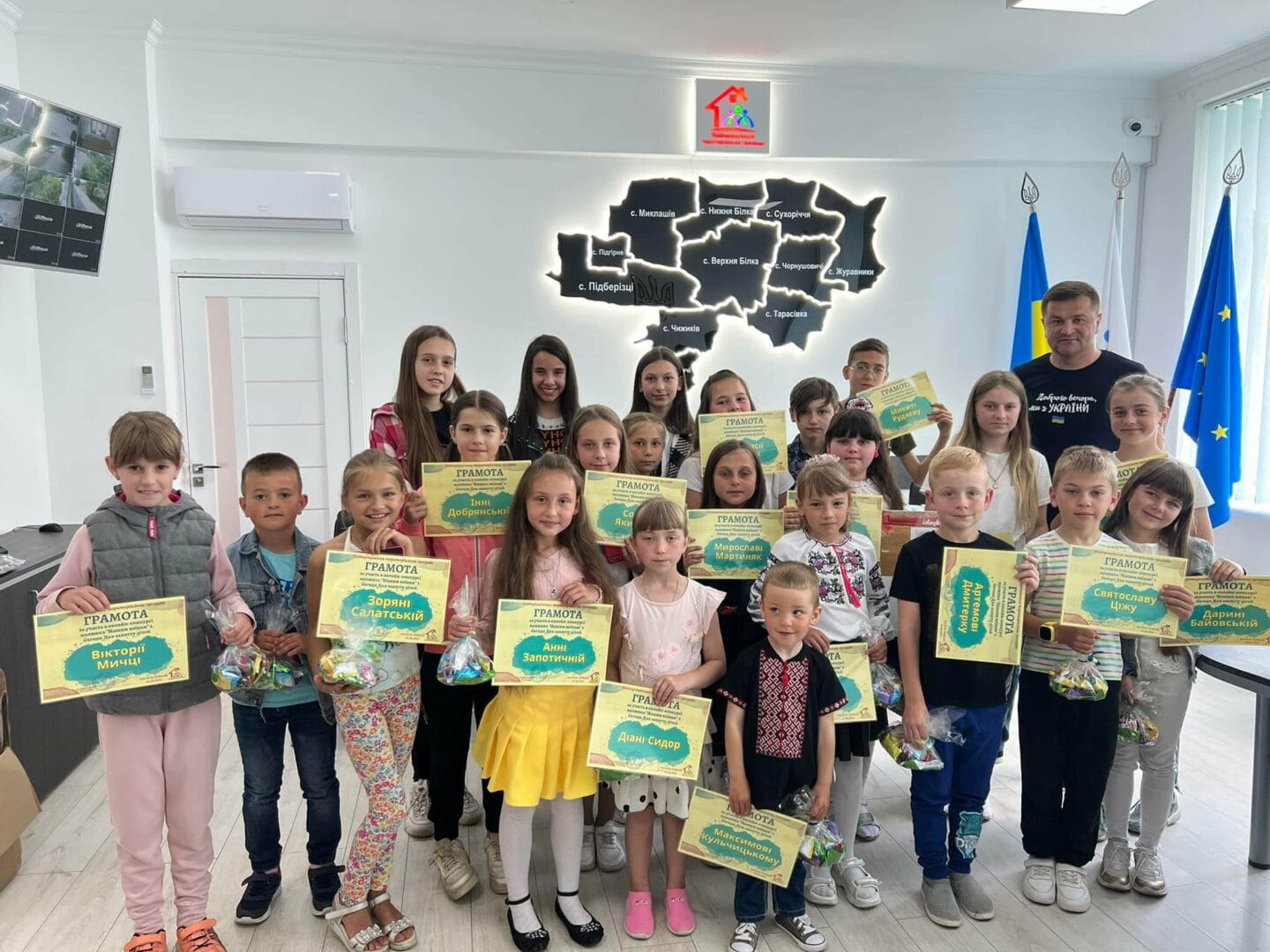 Children's art for Ukrainian defenders (Event on Children's Day)