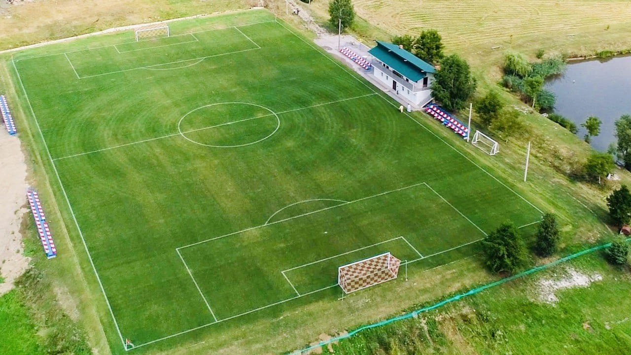 A stadium built in Borshchovychi