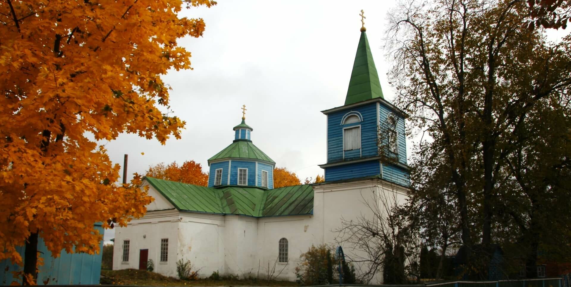St. Nicholas Church in the village of Rusanivka of the Lypova Dolyna Territorial Community