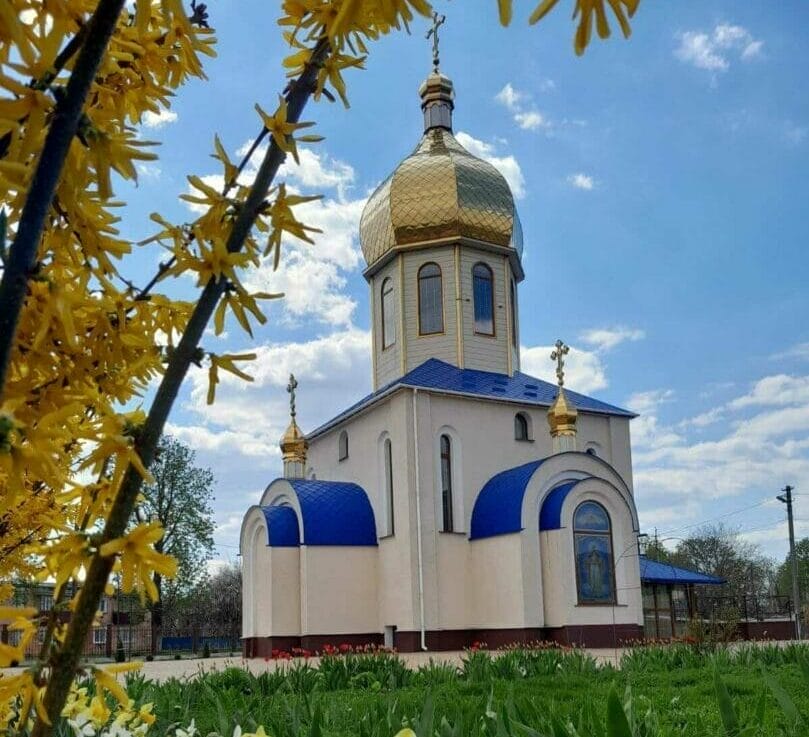 Church of Holy Martyrs Vira, Nadia, Liubov and their Mother Sophia in the town of Buryn