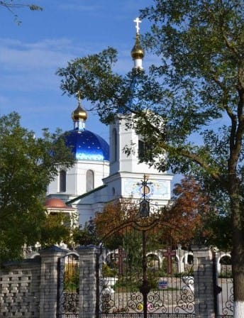 Village of Ivanovo, John the Baptist Church, which is a landmark of Christian culture of the early 19th century