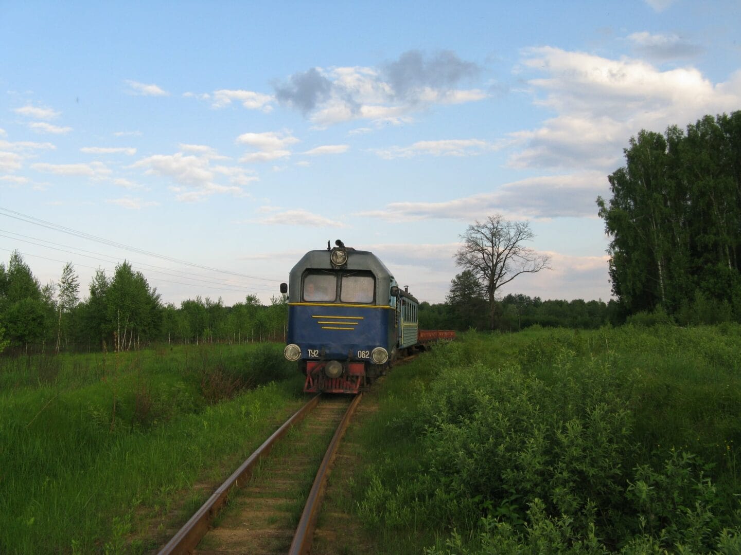 Kukushka, the Polissia narrow-gauge railway tramway