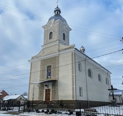 Church in the village of Yampil