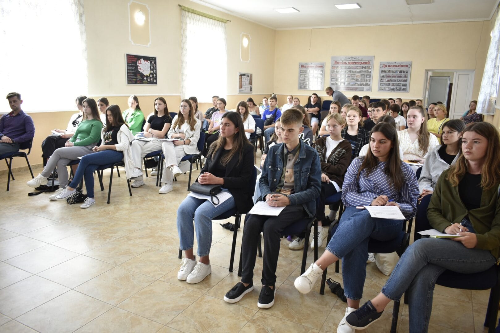  A conference held on the Youth Day in the Murovane Community