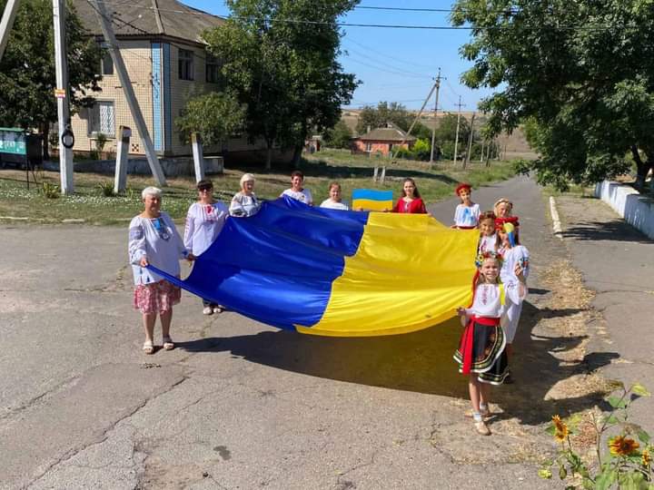 Every village celebrates the National Flag of Ukraine Day  