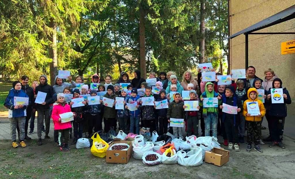 Charitable fair “We teach. We help. We win!” at the special school in the village of Tuchyn 