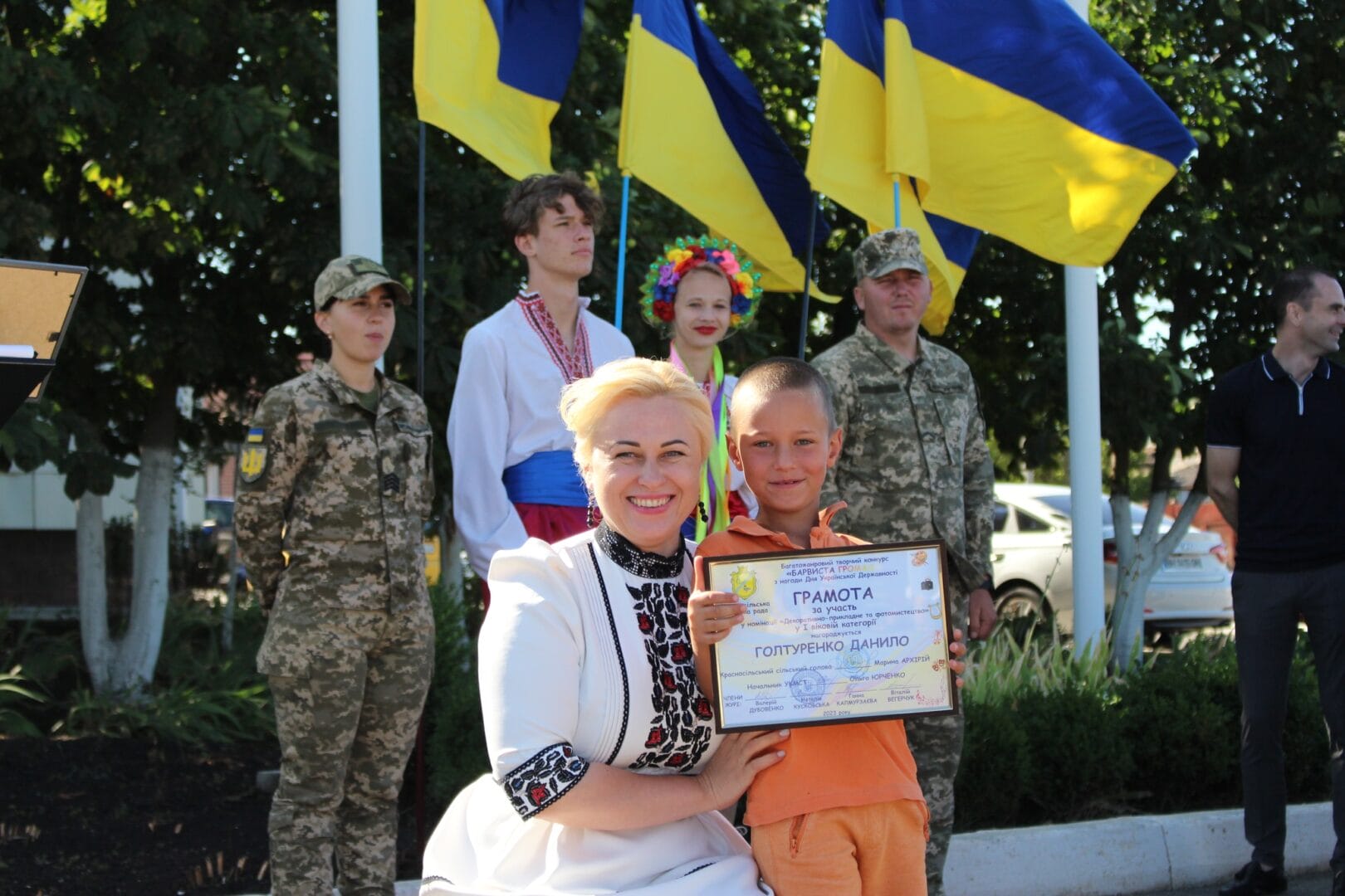 Community Head on the Ukrainian Statehood Day