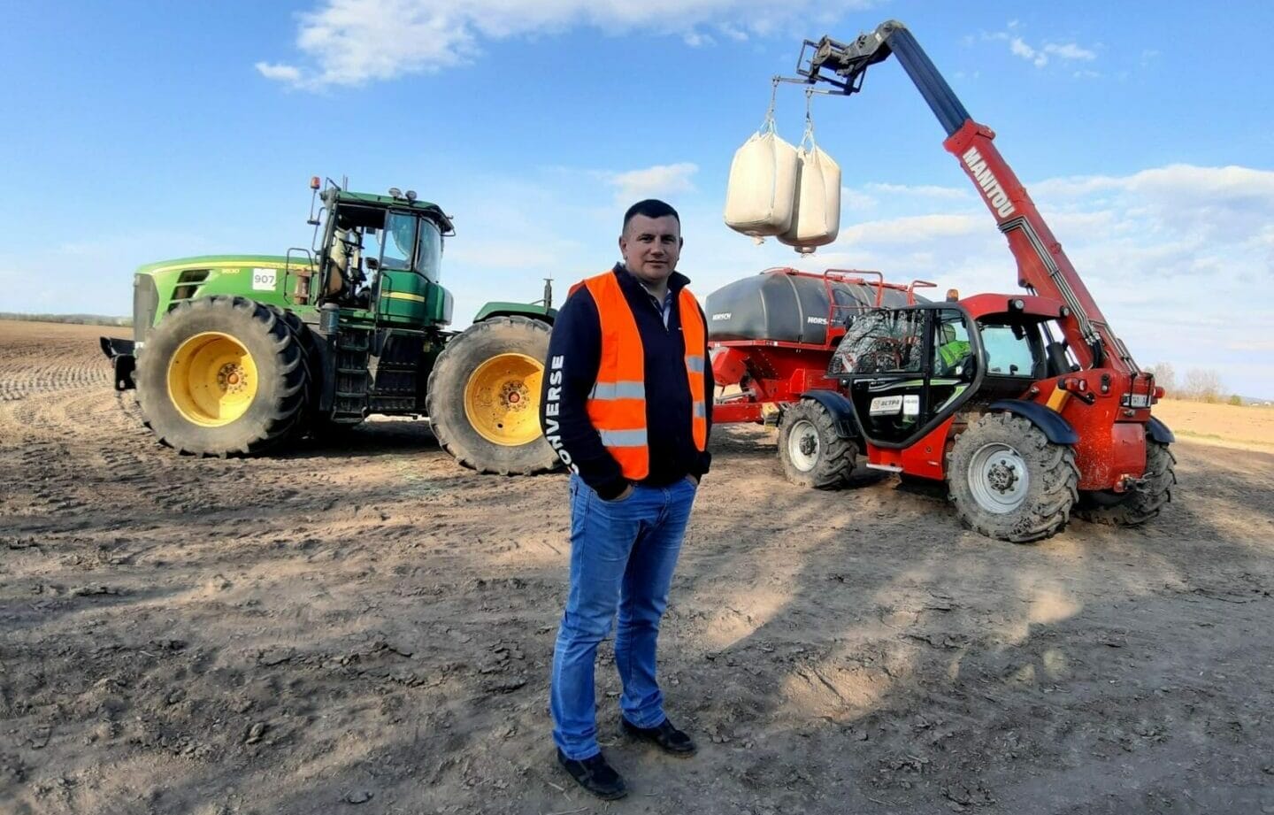 Roman Pavliuk, CEO of Mriya Farming Bukovyna which is engaged in the cultivation of grain and industrial crops