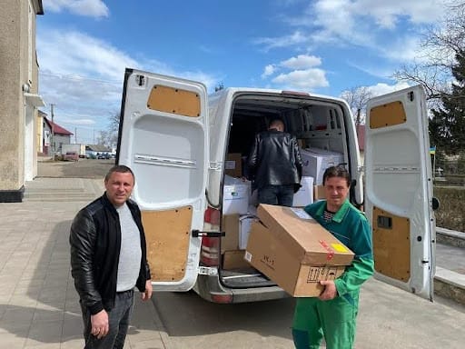 A humanitarian cargo from Switzerland arrived in the Sokyriany area