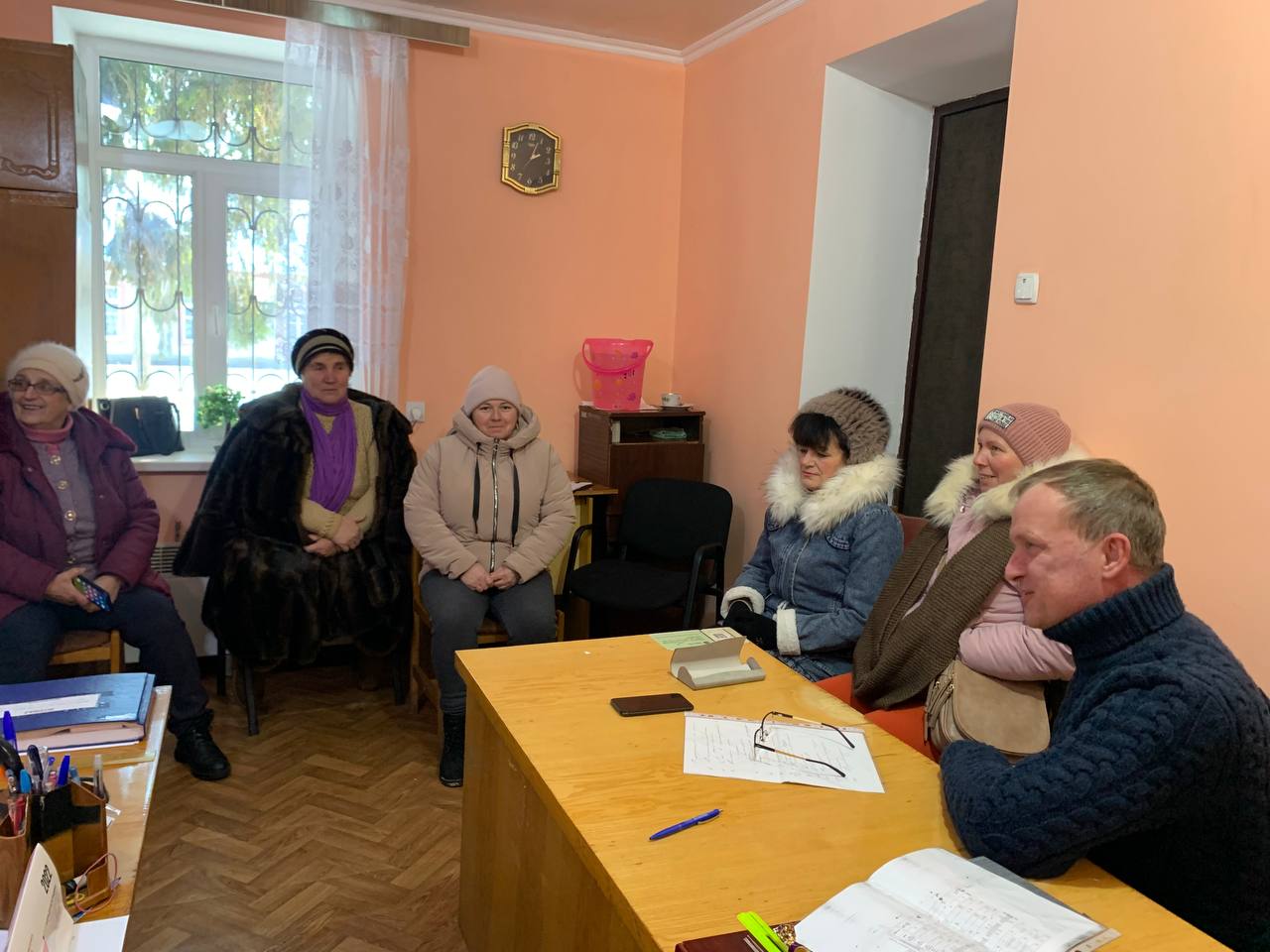 Personal reception of citizens in the village of Zatyshok