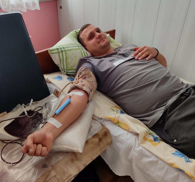 Blood donation for the Armed Forces of Ukraine