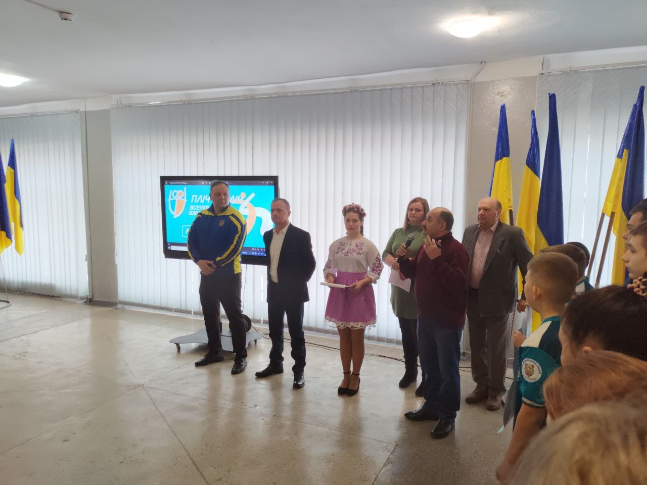 Opening of the School Volleyball League as part of the presidential project “Side by Side Ukrainian National School Leagues”