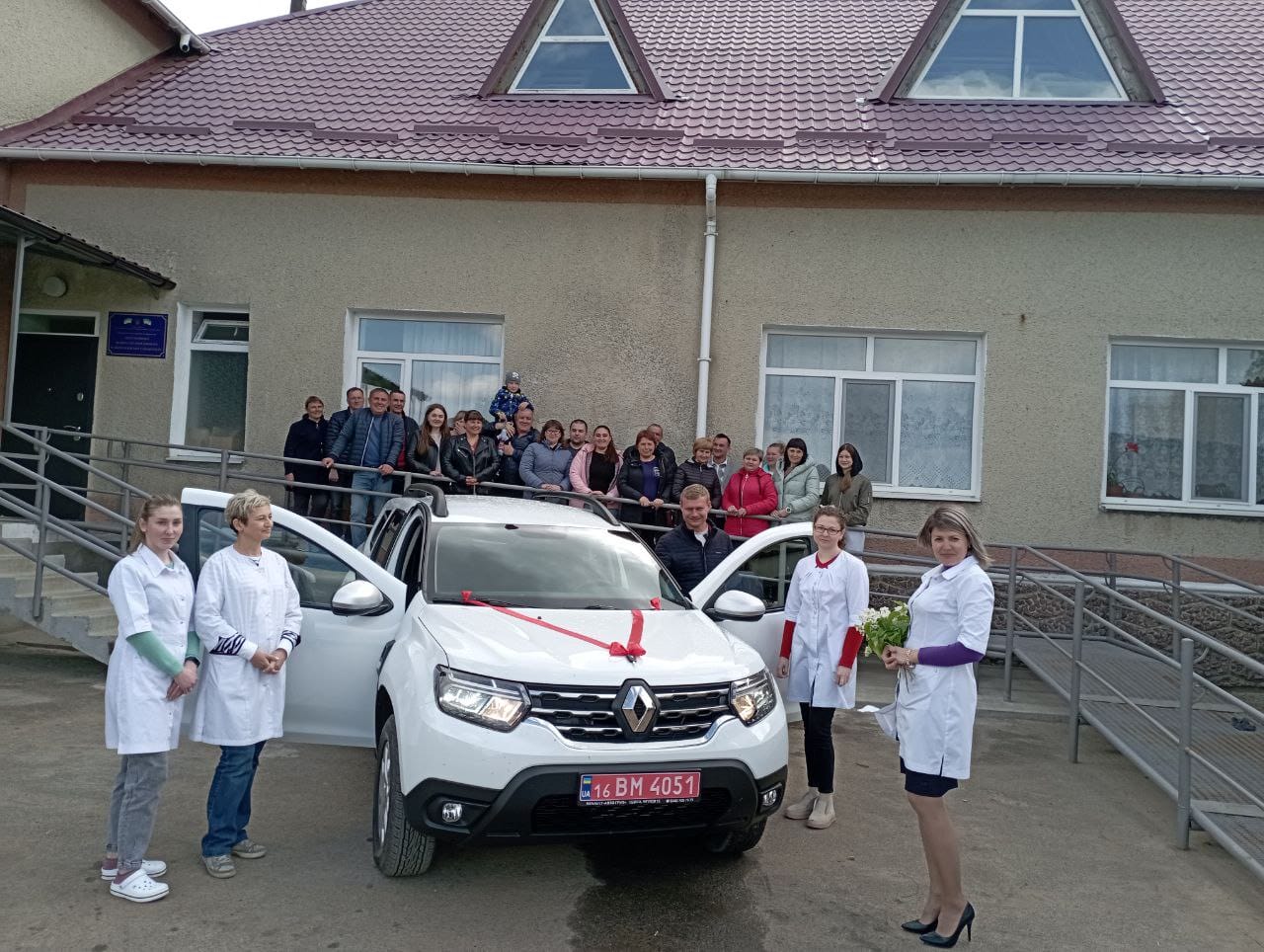 A car for the communal non-profit enterprise “Center of Primary Health Care of the Velykoploske Village Council”