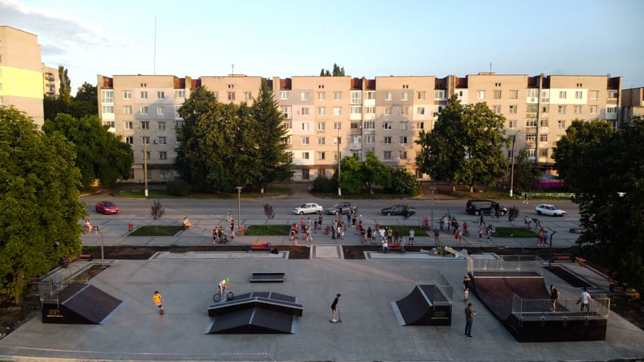 Skate park in Dniprorudne