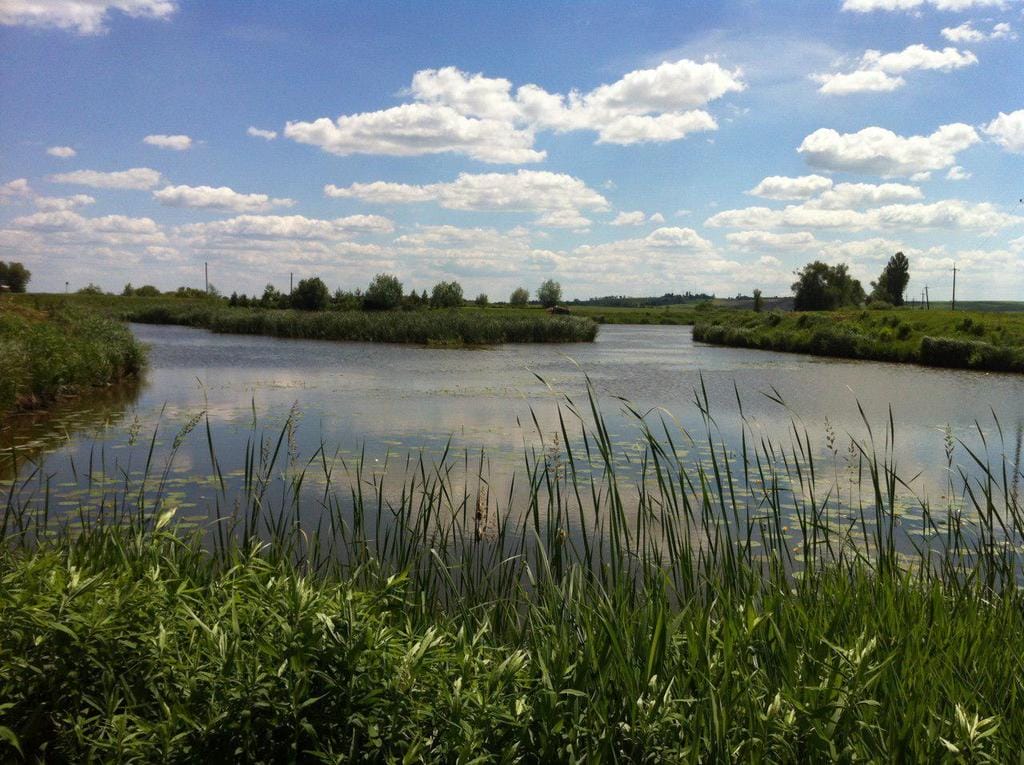 Landscapes of the village of Ivannie