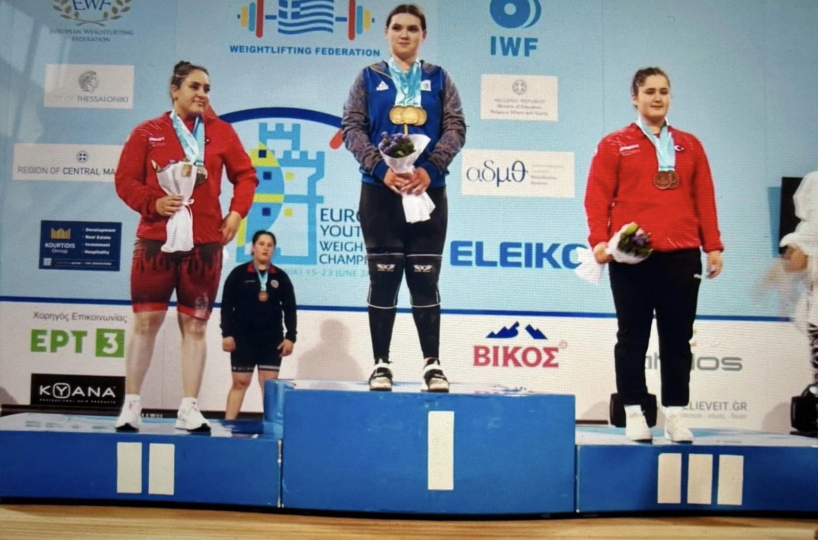 European champion Sofia Kozak