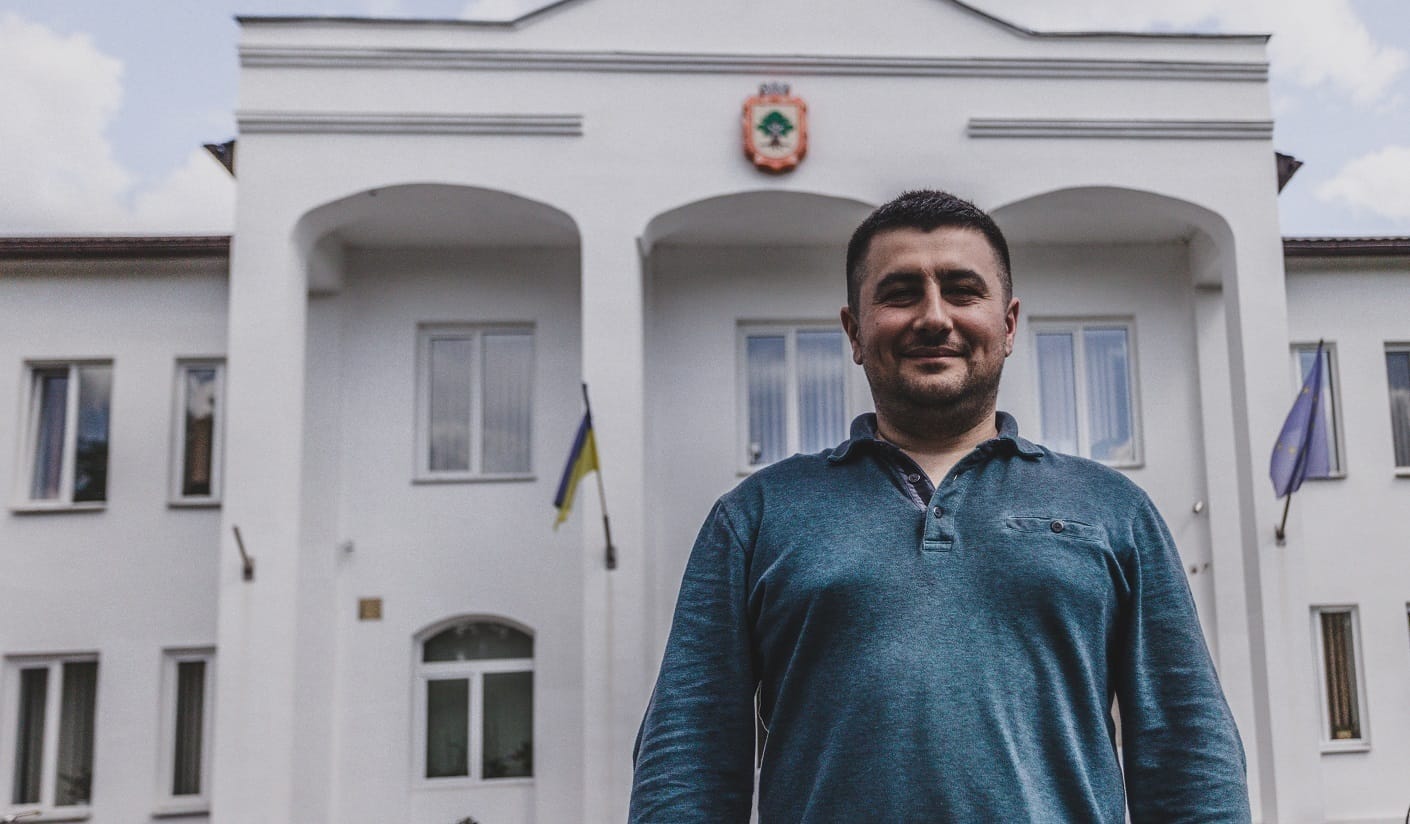 Koryukivka Town Mayor Ratan Akhmedov