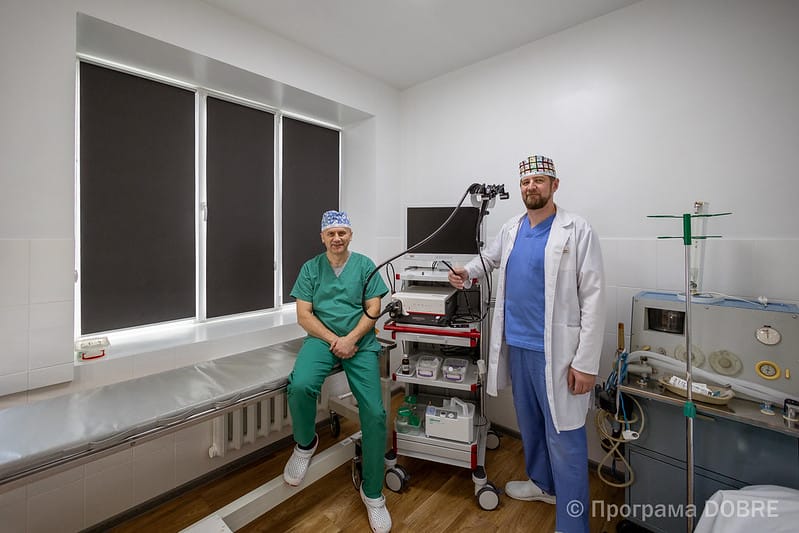 Koryukivka Central Hospital, Surgery Department, Endoscopy Room, November 2023