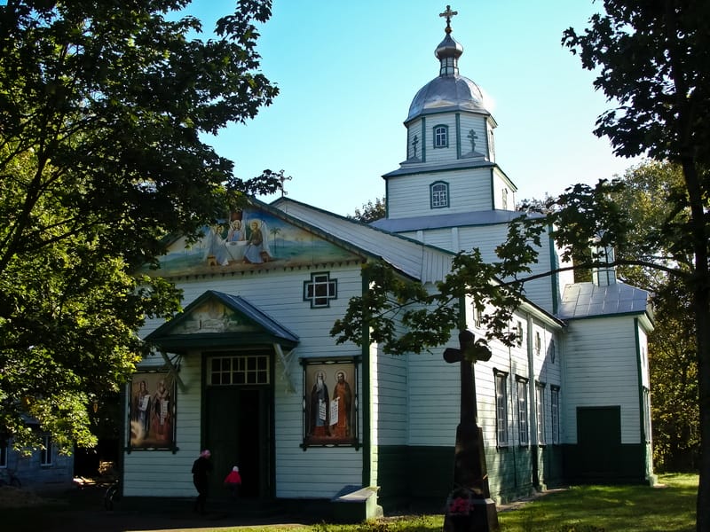 Church of the Holy Trinity in the settlement of Chopovychi