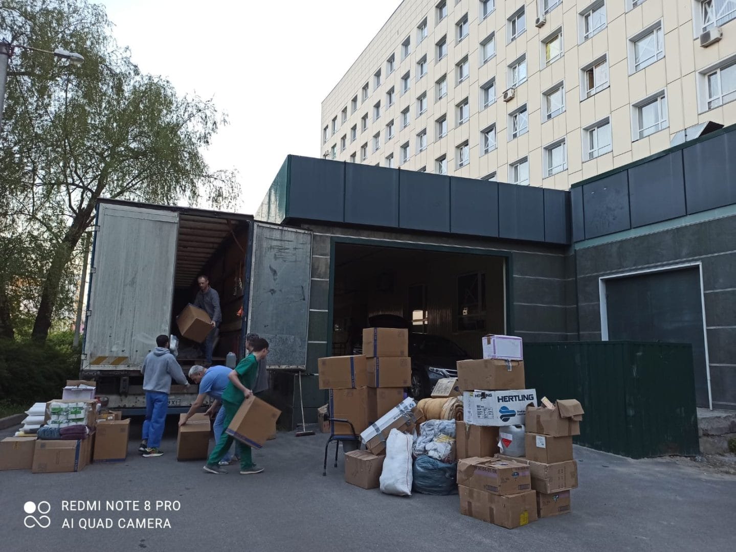 Aid for the Kharkiv hospital