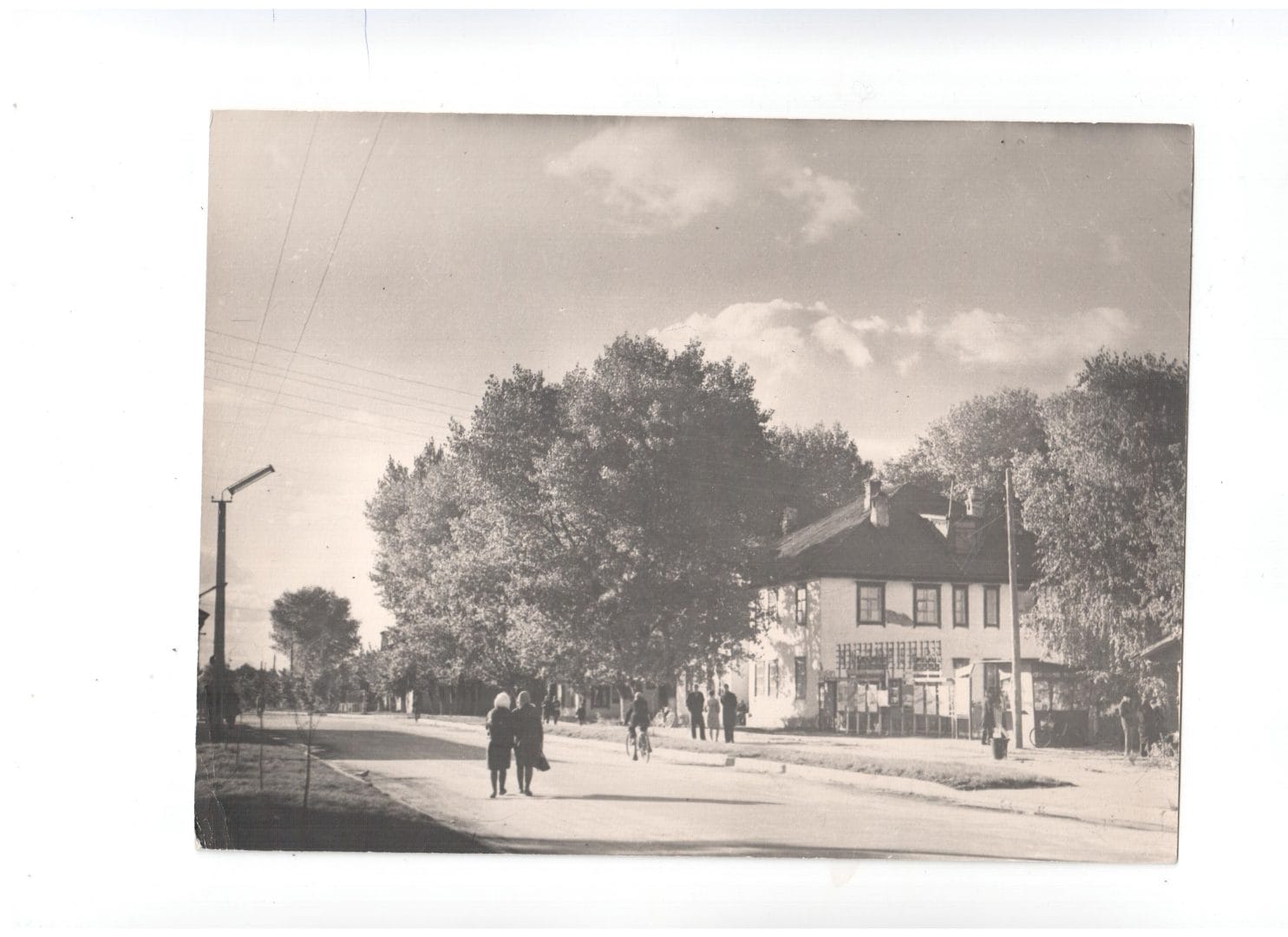 The Town of Koryukivka, 1960s, photo from the archive of the Koryukivka Historical Museum