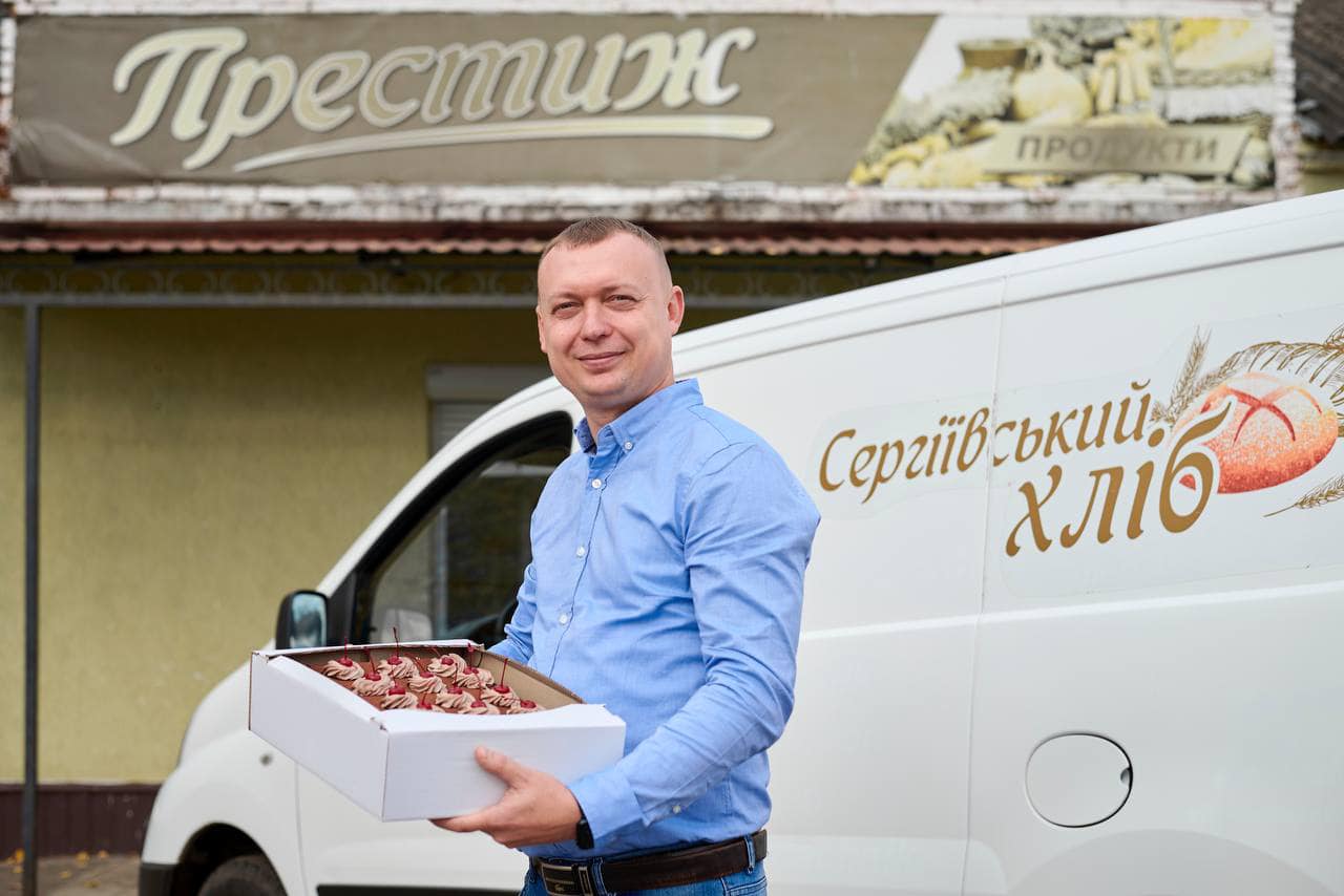 Volodymyr Opryshko, CEO of Serhiivskyi Product LLC, Serhiivka