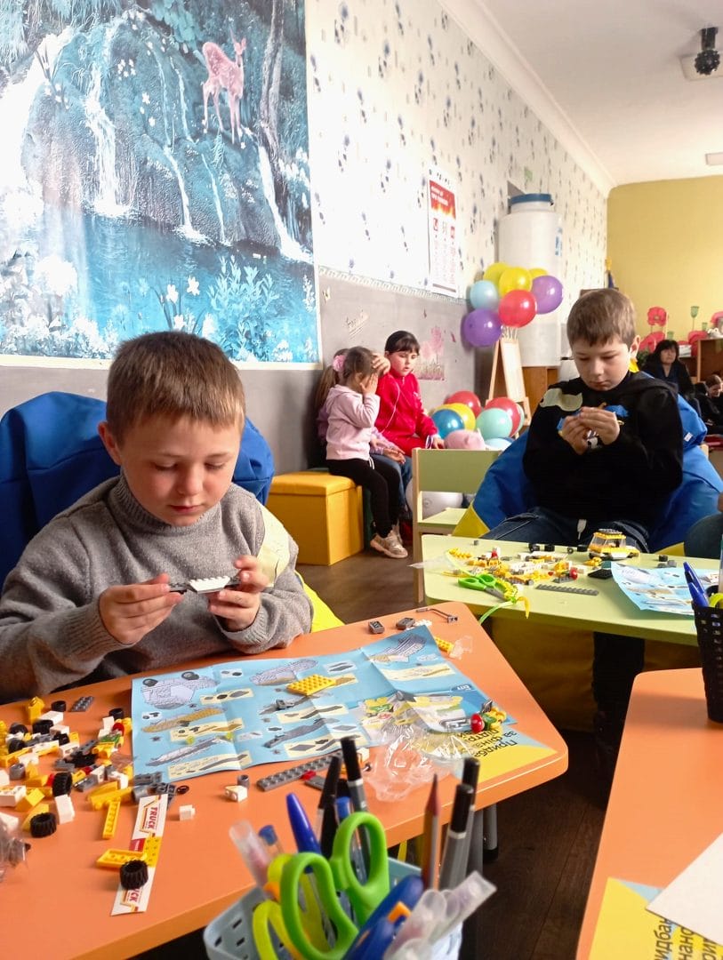 Classes in the development space “Childhood Island” in the Vyshneva Starosta-headed district