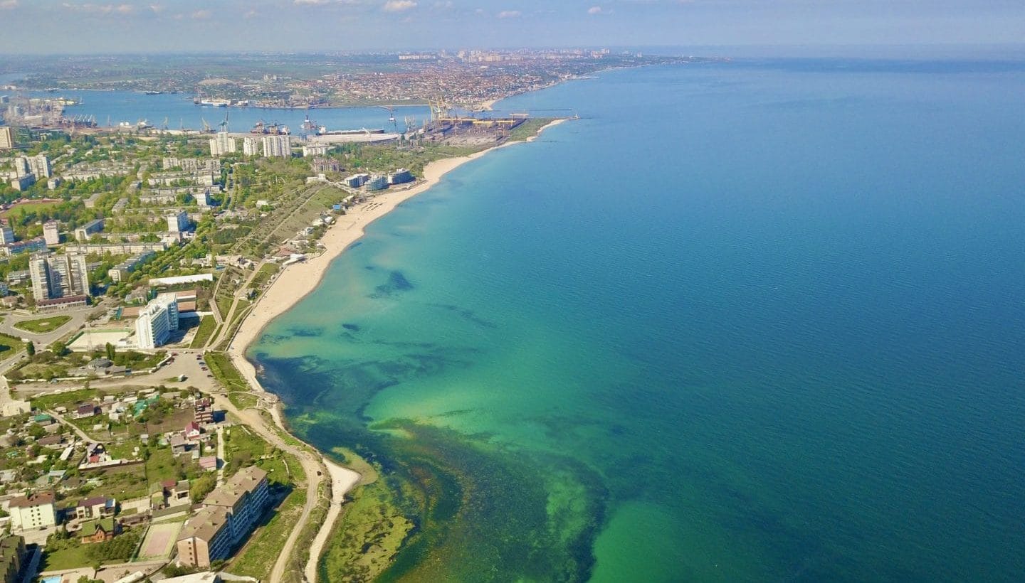 A bird’s eye view of Chornomorsk