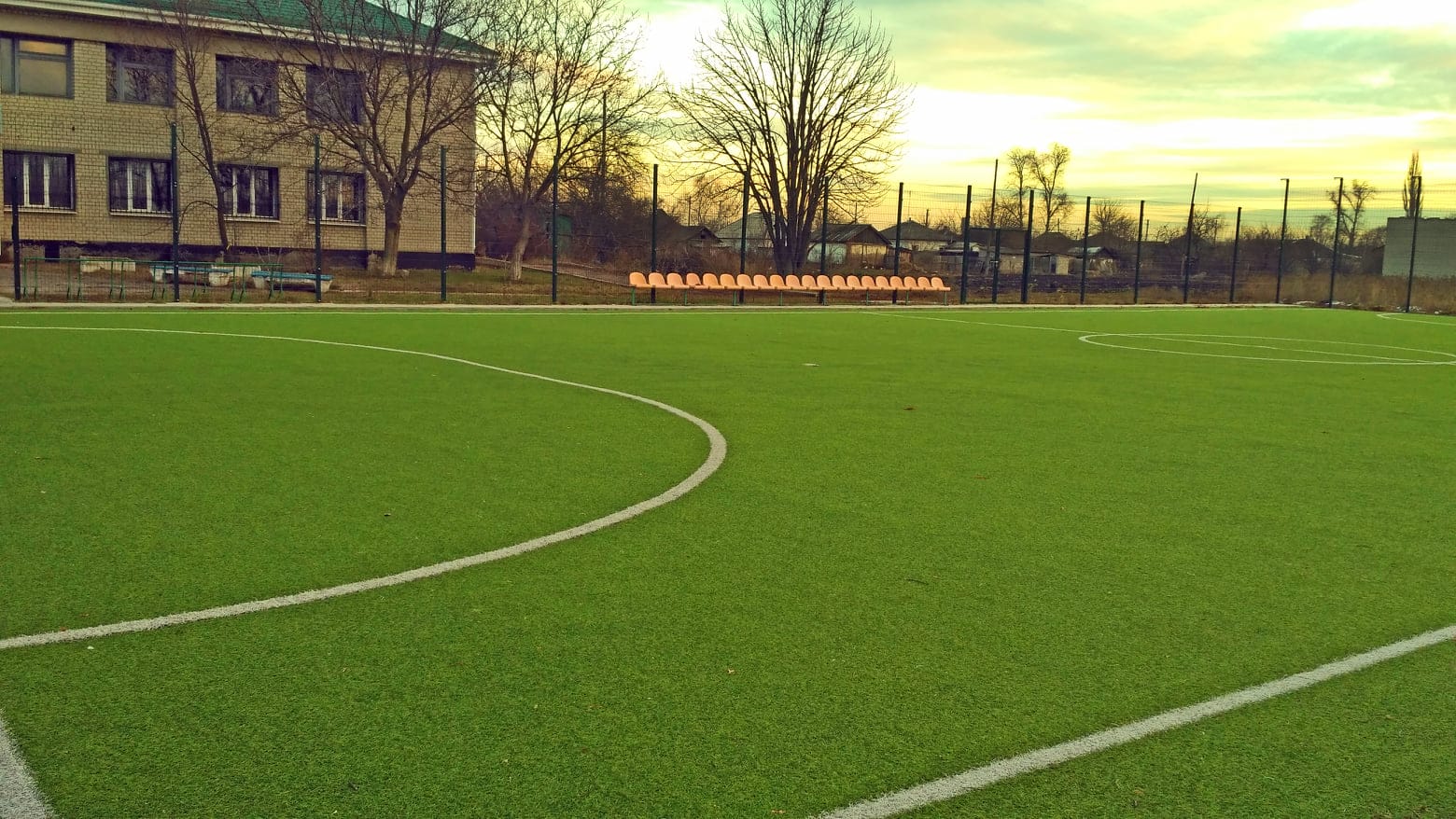 A stadium in Butove