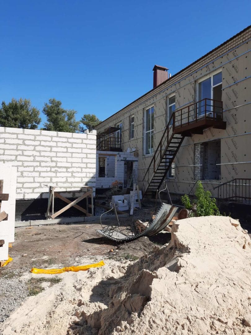 Reconstruction of Topolok kindergarten in the village of Chmyrivka