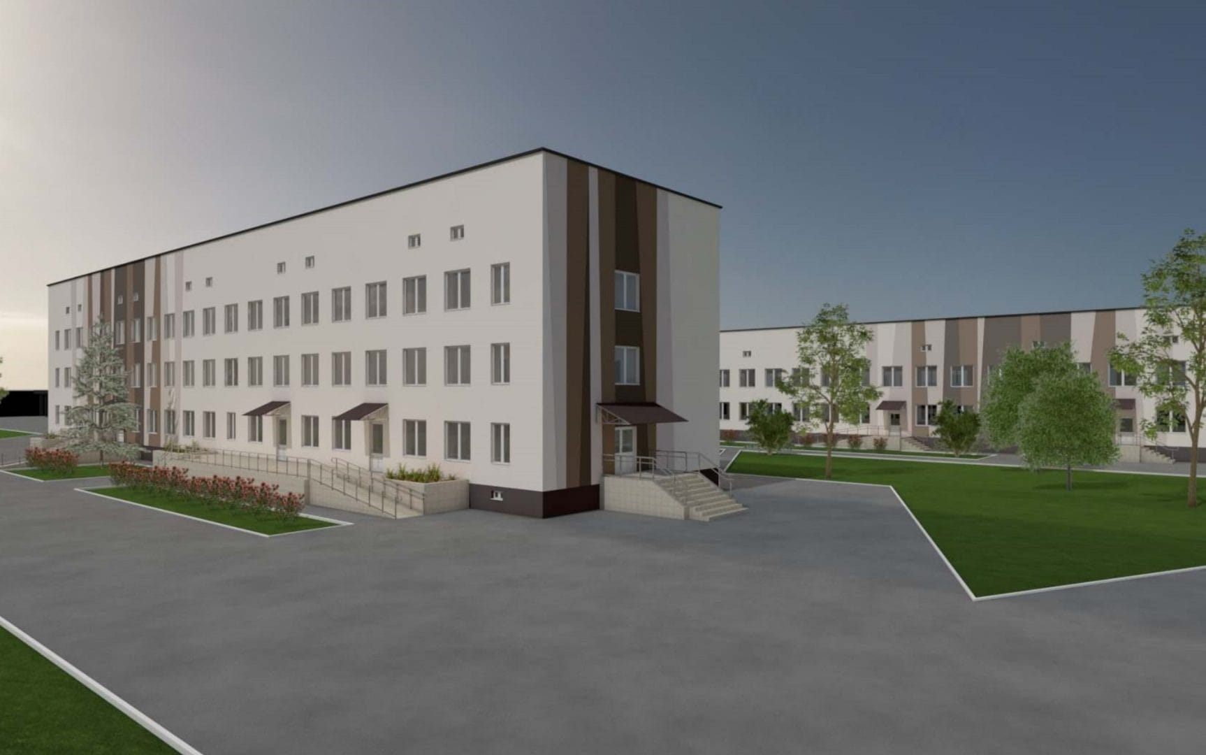 Overhaul of the Slobozhanske Central Hospital in the settlement of Slobozhanske (implementation phase)