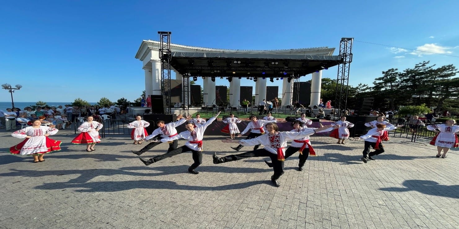 Cultural event on the Chornomorsk Town Day