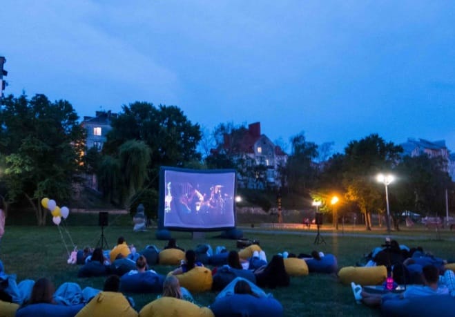 Open-air cinema