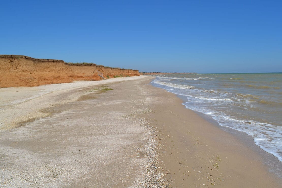 Stepanivka Persha beach.