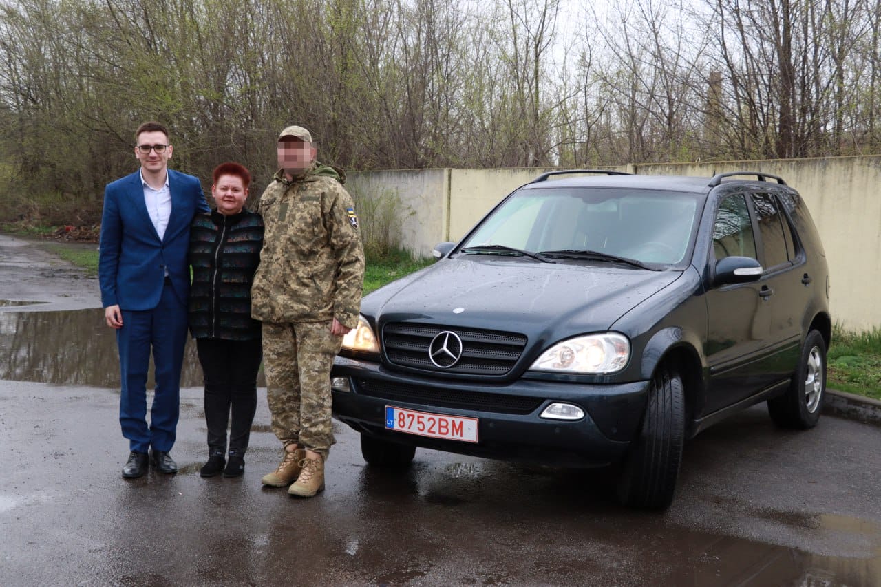 Transfer of a car to a military unit for the needs of the Armed Forces of Ukraine