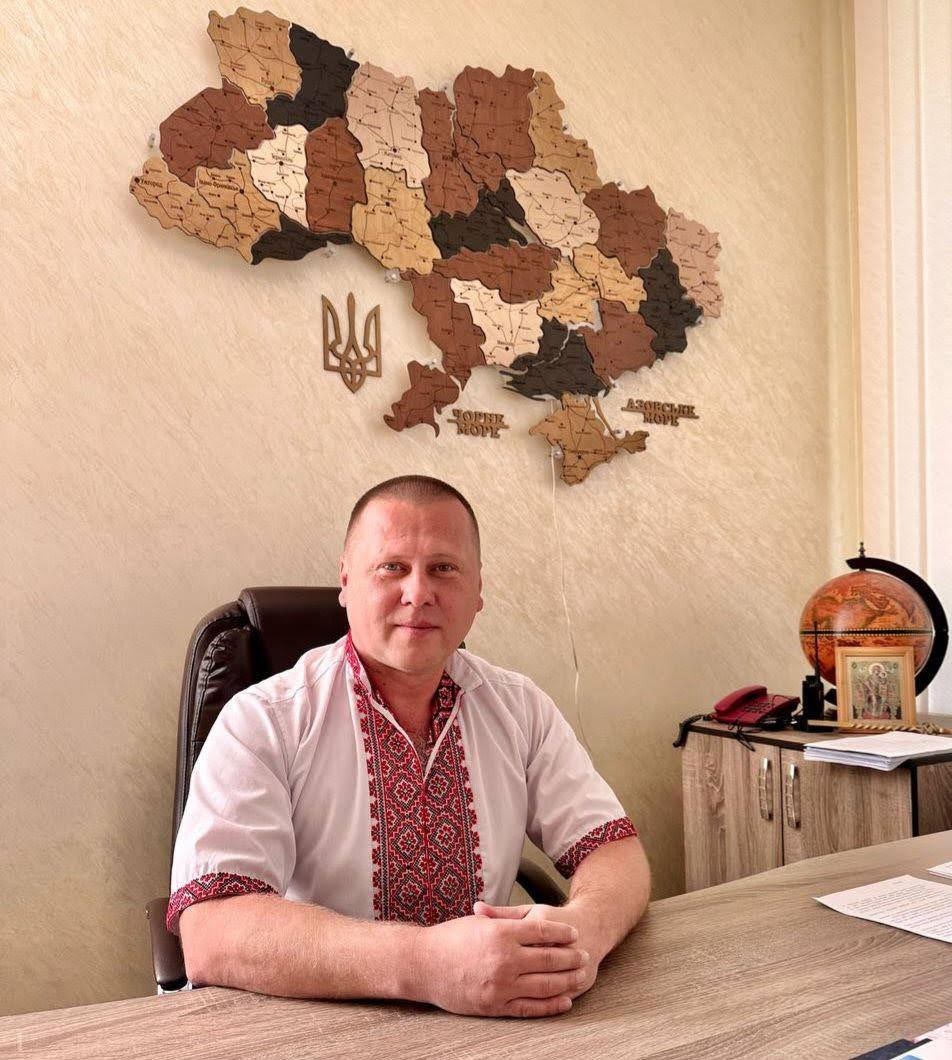 Maksym Lahodienko, Mayor of Novyi Buh 