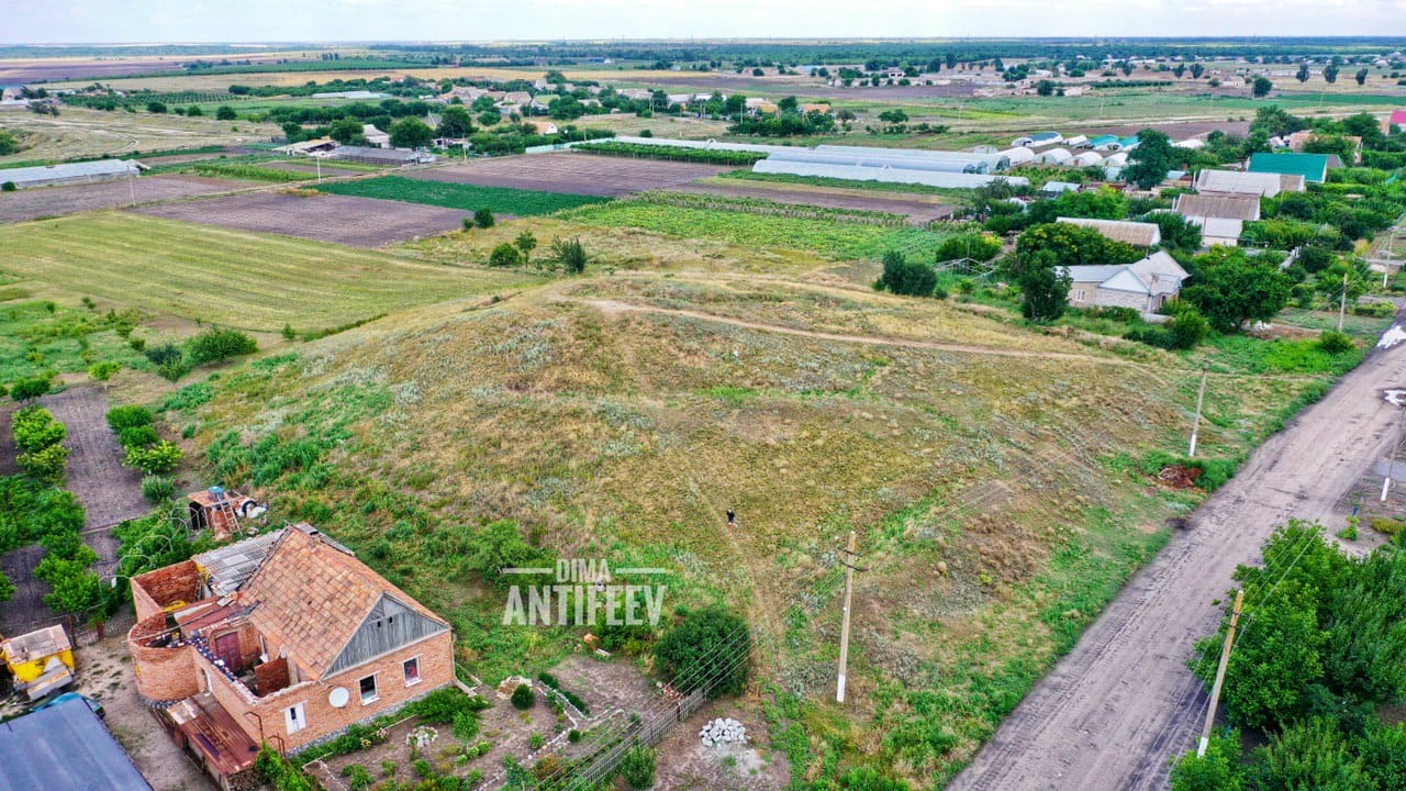 Kuran-Tube mound in the village of Voznesenka