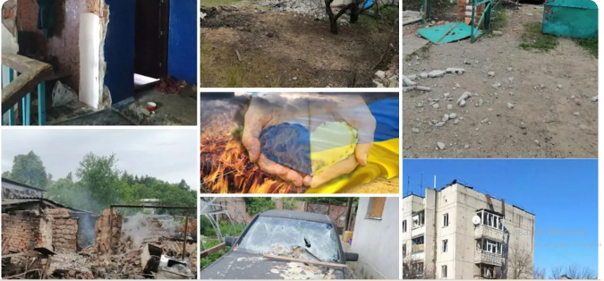 Consequences of shelling of the community by russian troops