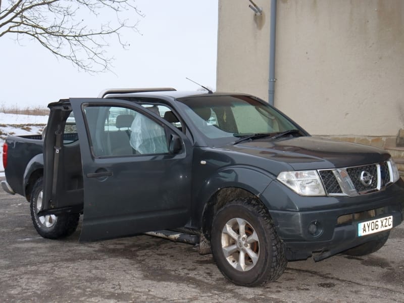 Another car is being prepared to be sent to the east for military activities