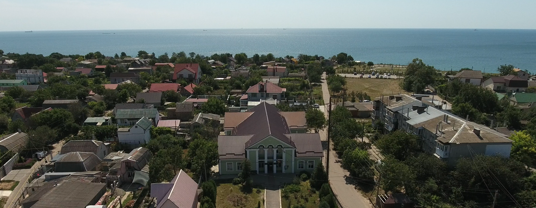 Panoramic view of the village of Fontanka