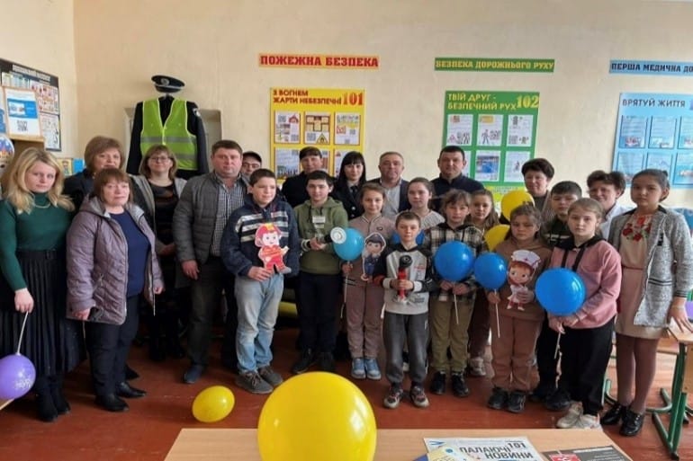 Safety classes (photo of the Borodino Community Education Department)