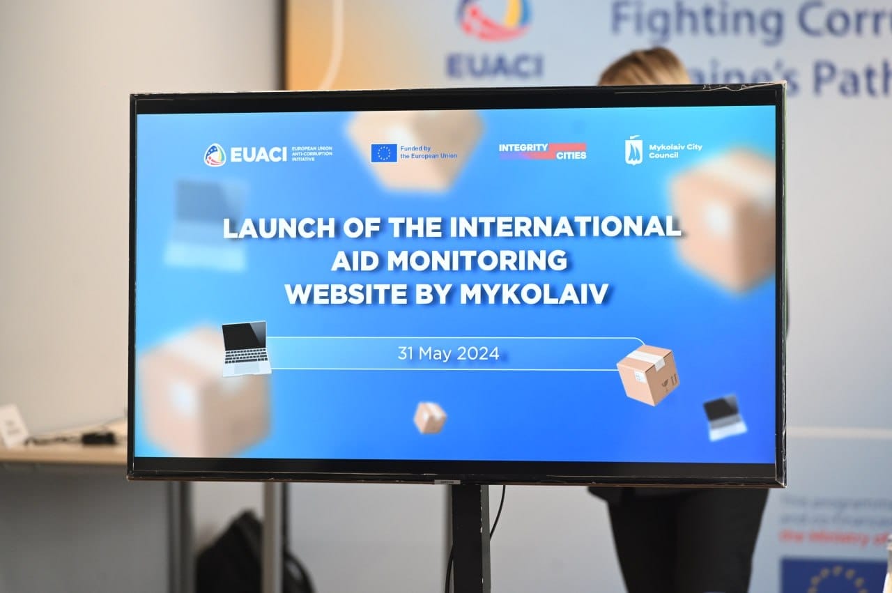 Presentation of the international aid monitoring website /