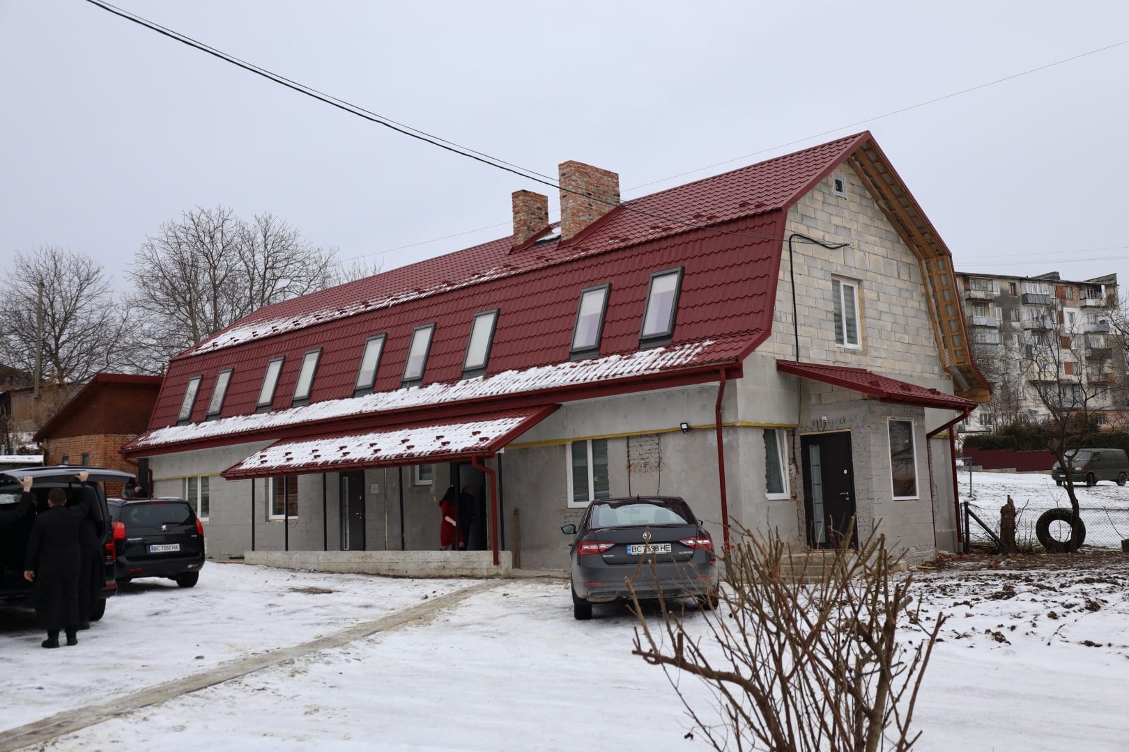 Shelter for internally displaced elderly people on the premises of the Caritas Boryslav Charitable Organization