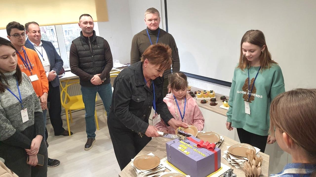 Opening of the community-building center “DobroHub” in the Starosta-headed district (Kremydivka village)