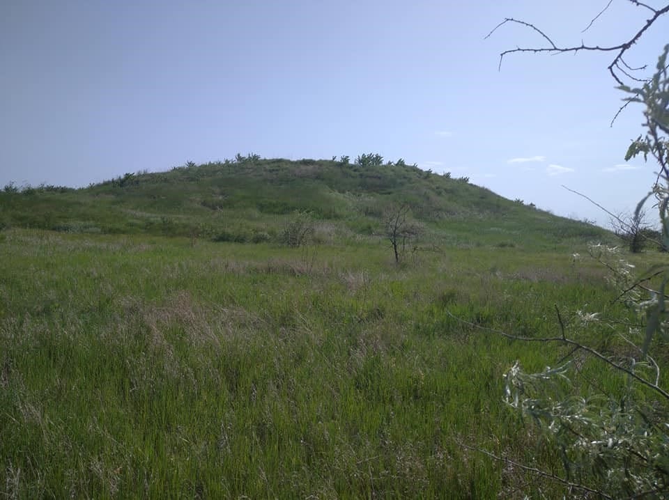 The modern appearance of the burial mound “Danikov's Grave”