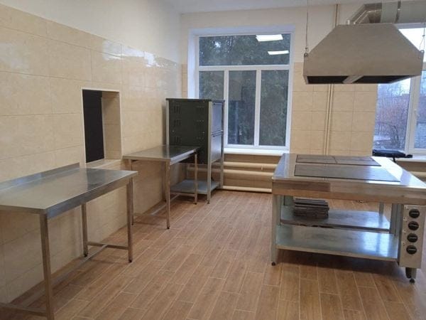 Catering facility of the Ushkalka institution of comprehensive general secondary education